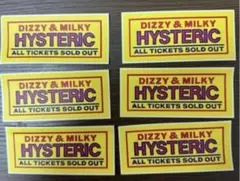 ヒステリックグラマー　ステッカー　6枚