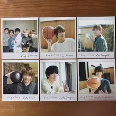 King & Prince 公式チェキ風写真 6枚セット