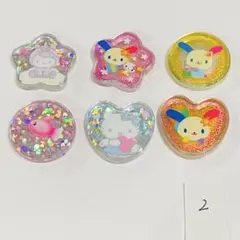 ウサハナ ハローキティ マーメイド エンジェル おはじきシール おすそ分け2