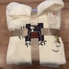 新品・タグ付　ユニクロ XLサイズ 上下セット スヌーピー フリースルームウェア