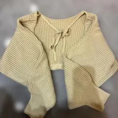 ショートボレロカーディガン　natural couture