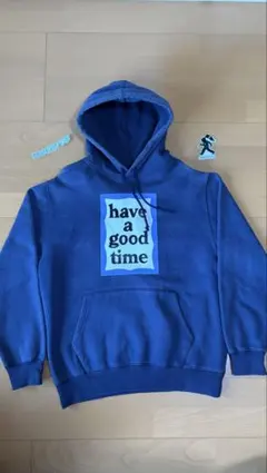 have a good time プルオーバーパーカー ブルー M