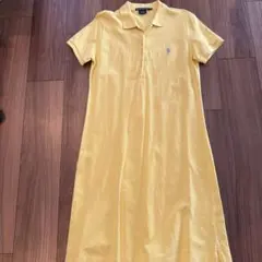 Polo Ralph Lauren イエロー ポロワンピ 半袖