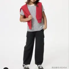 UNIQLO ドライスウェットカーゴパンツ ブラック