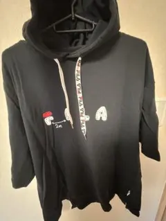FILA フード付きパーカー Lサイズ 黒のサムネイル