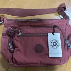 Kipling 赤 ショルダーバッグ