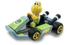 マリオカート7プルバックカーフィギュアミニカーノコノコ、ルイージ、ドンキーコング