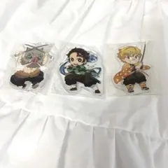 鬼滅の刃 炭治郎 伊之助 善逸 みにきゃらランダムアクリルチャーム