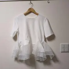 Doux Amour　Tシャツ　フリル　M〜Lサイズのサムネイル