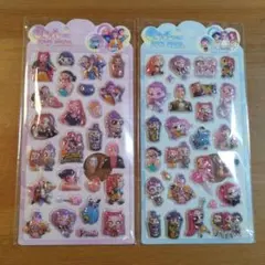 シール　立体シール　ぷっくりシール　KPOPガールズ!　デーモンハンターズ　２枚