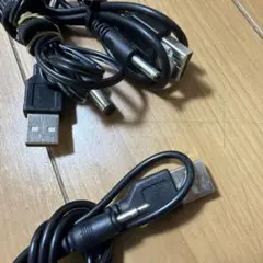 USB給電ケーブル まとめ売り 2本セット
