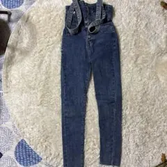 ANAP デニムオーバーオール　サロペット