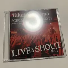 中島卓偉 LIVE & SHOUT Vol.1 CD