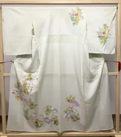 美品 夏物 駒絽 3本絽 附下げ・訪問着 正絹 未使用 HH1969-A - メルカリ