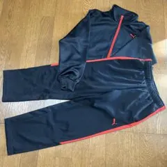 PUMA ジャージセット セットアップ　黒/赤