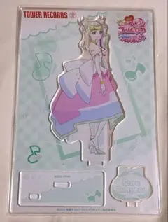 キミとアイドルプリキュア タワレコカフェ アクリルスタンド キュアズキューン