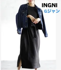 INGNI ネイビー デニムジャケット M