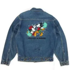 MICKEY&CO. ディズニー ミッキー&ミニー デニムジャケットS 90s