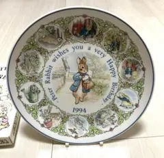 WEDGWOODウェッジウッド★ピーターラビットバースデープレート1994年のサムネイル