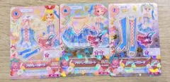 アイカツ　アクアレースコーデ3枚セット