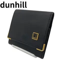 Dunhill ダンヒル コインケース 小銭入れ ブラック レザー