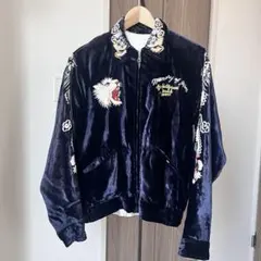 テーラー東洋×港商　別珍スカジャン　大仏 テーラー東洋 スカジャン 別珍 港商 大仏 特大｜Yahoo!フリマ（旧