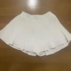GRL ホワイト プリーツ ミニスカート キュロット ホビ垢のサムネイル