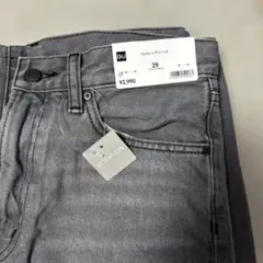 GU バレルレッグジーンズ29インチ　グレー新品タグ付き