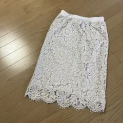 【即発送】レース タイトスカート M