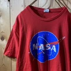 ss4683 DELTA PROWEIGHT 半袖 Tシャツ NASA 赤 M