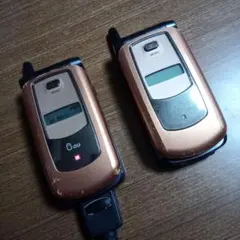 au C3003P ガラケー ２台セット ジャンクのサムネイル