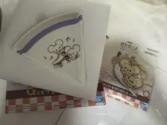 ポケピース　G賞　ピザ型プレート　Ｉ賞　ラバーチャーム　ワッカネズミ　1番くじ