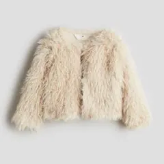 H&M フラッフィカーディガン　110.115