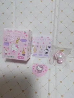 ハローキティ　トレーディング　マスコットストラップ2　ロリータ(ピンク)