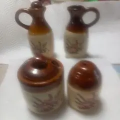 陶器製調味料入れ 6点セット