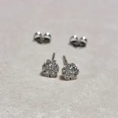美品】ポンテヴェキオ0.28ct K18WGダイヤモンドピアス - メルカリ