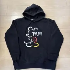 MRロゴ付き　黒パーカー150　ミッキー　ディズニー