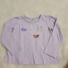 any FAM ラベンダー　長袖Tシャツ 120　リボン