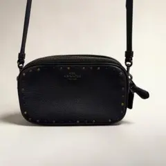 ★未使用品級★COACH レインボー リベットショルダーバッグ【保存袋付き】