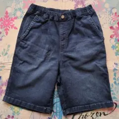 UNIQLO ハーフパンツ 150㎝ ダークブルー