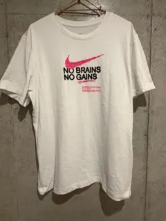 Nike NO BRAINS NO GAINS ランニングTシャツ