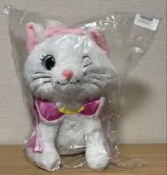 Happyくじ Disney にゃん・にゃん A賞 マリー BIGぬいぐるみ