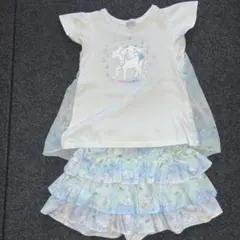 シナモロール　anyFAM、ANY KIDS セットアップ　130