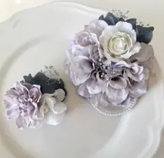再販♡ コサージュ親子　卒業式　入学式