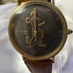 ミッキー腕時計 ALBA クオーツ ヴィンテージ　ディズニー