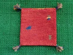 30×30cm ギャッベ 手織り 座布団サイズ 民族ギャッベ - メルカリ