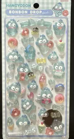 サンスター　サンリオ　ハンギョドン　ボンボンドロップシール