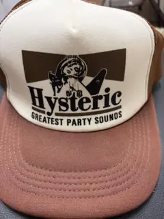 ヒステリックグラマー GUITARGIRL メッシュキャップ 茶