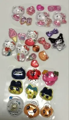 ボンボンドロップ　28個セット　サンリオ　たまごっち　シール　おすそ分け