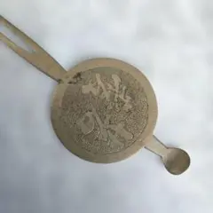 羽田登喜男製 か、月に萩図 銀色茶道具 茶匙 茶道 共箱 骨董 - メルカリ